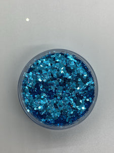 Blue Galaxy Glitter