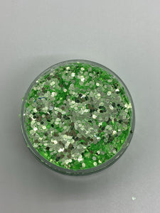 Green Galaxy Glitter